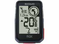 SIGMA SPORT ROX 2.0 Black | Fahrradcomputer kabellos GPS & Navigation inkl. GPS