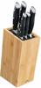 Küchenprofi Bambus Messerblock Set 6-teilig PRIMUS | Kochmesser, Brotmesser,