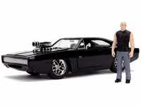 Jada Toys Fast & Furious Dom's 1970 Dodge Charger Street, Auto, Tuning-Modell im