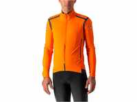 CASTELLI Men's Perfetto Ros Long Sleeve Jacket, Brillante Orange