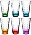 Leonardo Optic Trink-Gl&auml;ser 6er Set, sp&uuml;lmaschinenfeste Longdrink-Gl&auml;ser,...