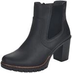 Rieker Herbst/Winter, Damen Stiefeletten, Schwarz (schwarz/schwarz 00), 36 EU (3.5