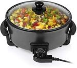 Tristar XL Sauteuse &ndash; 30 cm Durchmesser, 5 l Fassungsverm&ouml;gen, f&uuml;r 4...