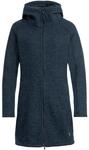 VAUDE Damen Mantel Tinshan Coat III, moderner Wollmix-Mantel mit weichem