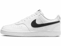 Nike Herren Court Vision Low Next Nature Sneaker, White Black White, 47 EU