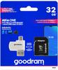 GOODRAM 32GB M1A4 All in One Micro Card Class 10 UHS I + Card Reader