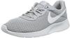 Nike Damen Tanjun Sneakers, Wolf Grey White-Barely Volt-Bl, 40.5 EU
