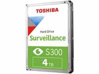Toshiba 4TB S300 Surveillance HDD - 3.5' SATA Internal Hard Drive Supports up...