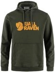 Fj&auml;llr&auml;ven Logo Sweater Men, XL, deep Forest