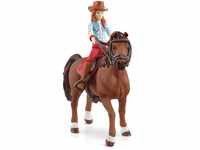schleich 42539 HORSE CLUB Hannah & Cayenne, für Kinder ab 5-12 Jahren, HORSE...