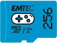 Emtec Gaming ECMSDM256GXCU3G MicroSD-Karte 256 GB Schreibgeschwindigkeit 95 MB/s