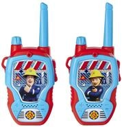 Dickie Toys Feuerwehrmann Sam Walkie Talkies für Kinder ab 4 Jahren - 2