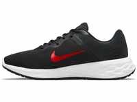 Nike Herren Revolution 6 Road Running Shoe, Black/University Red-Anthracite, 44...