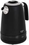 Adler AD 1295b SS Wasserkocher 1,7 l mit LCD Display und Temperaturregelung...