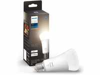 Philips Hue White E27 LED Lampe (1.600 lm), dimmbares LED Leuchtmittel für das...
