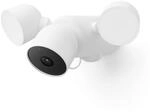 Google Nest Cam mit Flutlicht &ndash; Au&szlig;en mit Kabel &ndash; Intelligente...