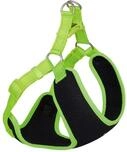 Nobby Geschirr Black Mesh Reflect, neon gelb L: 33-41 cm + 37 cm, B: 10 mm, 1 St&uuml;ck