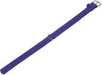 Nobby Halsband VELOURS, lila (Gothic), 32 cm (25-30 cm), 14/16 mm, 1 St&uuml;ck