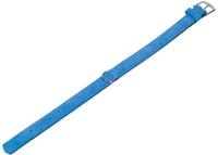 Nobby Halsband VELOURS, t&uuml;rkis, 32 cm (25-30 cm), 14/16 mm, 1 St&uuml;ck