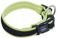 Nobby Halsband Mesh Preno, neon gelb L: 20-30 cm, B: 15/20 mm, 1 St&uuml;ck