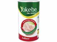 Yokebe - Die Aktivkost - Erdbeer - Diätshake zur Gewichtsabnahme - glutenfrei,