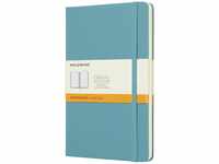 Moleskine Classic Notebook, Liniertes Notizbuch, Hardcover und elastischer