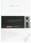 Herlitz 50034116 Refill f&uuml;r Notizheft flex, A5, 2 x 40 Blatt kariert, 1 St&uuml;ck