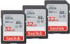 SanDisk Ultra 32GB SDHC Memory Card, Up to 120 MB/s, Class 10, UHS-I, V10, 3...