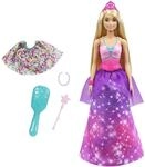 Barbie GTF92 - Dreamtopia 2-in-1 Prinzessin zu Meerjungfrau Verwandlungspuppe...