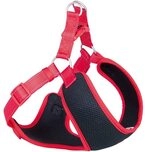 Nobby Geschirr Black Mesh Reflect, t&uuml;rkis L: 69-83 cm + 66 cm, B: 25 mm, 1 St&uuml;ck