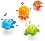 Hape  Saugnapf  Rasselset &ndash; 3‑teilige Meeres‑Tier Rassel‑ und