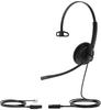 Yealink Headset YHS34 Lite Mono - Ein Ohr Kopfhörer - mit RJ Anschlußkabel