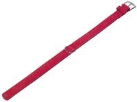 Nobby Halsband VELOURS, rot (Lollipop), 32 cm (25-30 cm), 14/16 mm, 1 St&uuml;ck