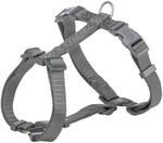 TRIXIE Premium H-Geschirr, S&ndash;M: 42&ndash;60 cm/15 mm, Grafit