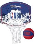 Wilson Mini-Basketballkorb NBA Team Mini Hoop, NBA-Logo, Kunststoff,...