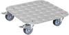 Wagner Pflanzenroller Alaska 29 x 29 x 7,5 cm I Blumenroller für Außenbereich...