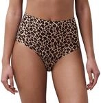 Chantelle Damen Softstretch Slip mit Hoher Taille, Leopard Nude, One Size