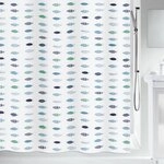 Spirella Anti-Schimmel Duschvorhang - Anti-Bakteriell, waschbar, wasserdicht -