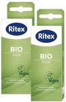 Ritex Bio Gleitgel &ndash; wasserbasiert nat&uuml;rlich 2 x 50 ml, Gleitgel Bio vegan,...