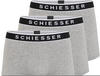 Schiesser Herren 3 Pack Boxershorts - 95/5 Organic, Grau-mel._173983, S EU