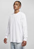 Urban Classics Herren TB4467-Organic Basic Pocket LS T-Shirt, White, S