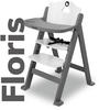 LIONELO Floris 3-in-1 Kinderstuhl aus Holz, hochverstellbarer Stuhl, abnehmbares