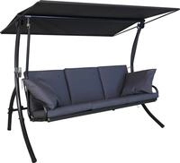 ANGERER Hollywoodschaukel Elegance Sun dunkelgrau