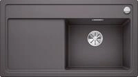 BLANCO ZENAR 5 S | Granitsp&uuml;le aus SILGRANIT felsgrau | Einbauart: Einbau von Oben 