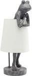 Kare Design Tischleuchte Animal Frog, Grau, 58x23x29 cm | f&uuml;rs Wohnzimmer,