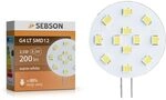 SEBSON G4 LED 12V LED Lampe G4 warmwei&szlig; 3W ersetzt 20W Gl&uuml;hlampe, 200lm | GU4
