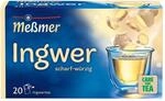 Me&szlig;mer Ingwer | 20 Teebeutel | Vegan | Glutenfrei | Laktosefrei