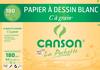 CANSON 200027107 Zeichenpapier, DIN A4, 180 g/qm