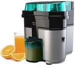 Cecotec Elektrische Orangenpresse EssentialVita Twice Black. 90 W, Doppelkopf...