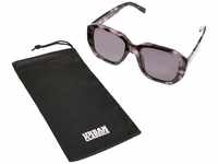 Urban Classics Unisex 113 Sunglasses UC Sonnenbrille, Grey Leo/Black, one Size
